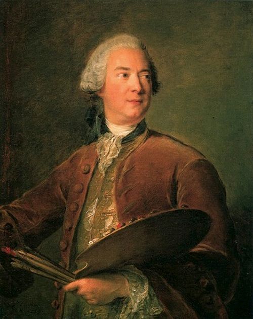 Portrait of Louis Tocqué, 1739, Jean-Marc Nattier