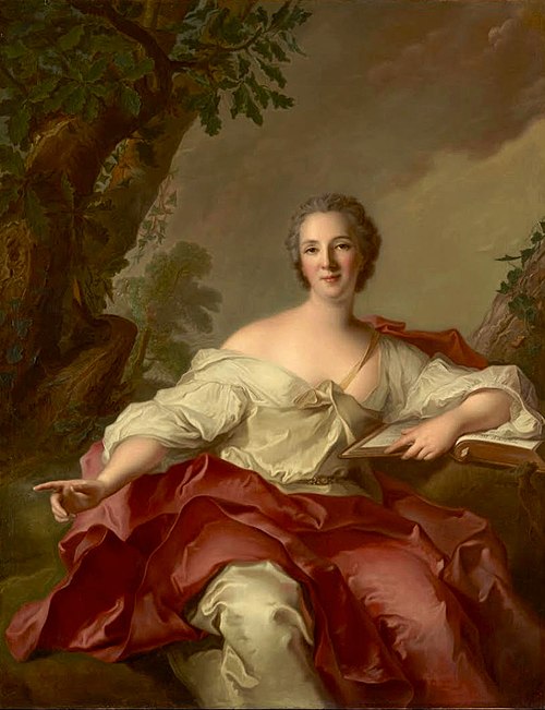 Portrait de Madame Geoffrin, 1738, Jean-Marc Nattier