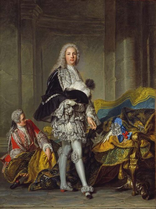 Le maréchal duc de Richelieu, 1750, Jean-Marc Nattier