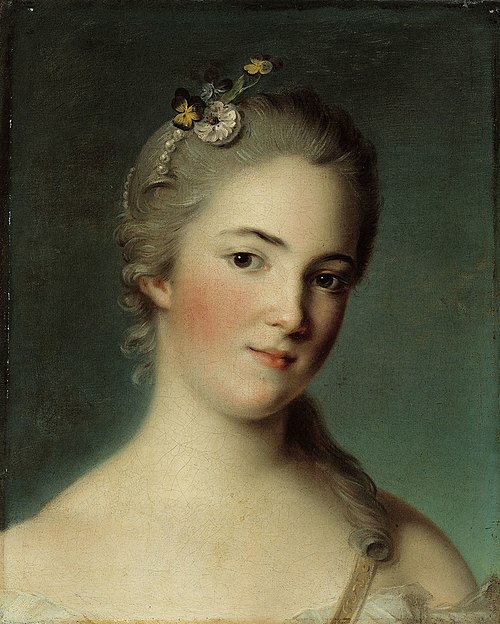 Portrait de Marie-Geneviève Boudrey, 1774, Jean-Marc Nattier