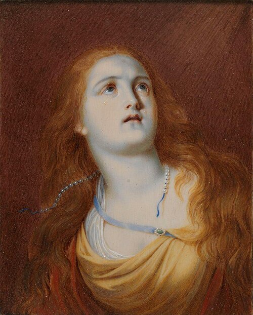 Mary Magdalene penitent, Copy after Guido Reni, 1808, Marquard Wocher