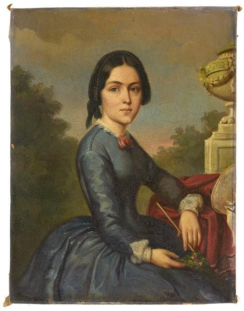 Portrait de dame, 1840, Dominik Weber