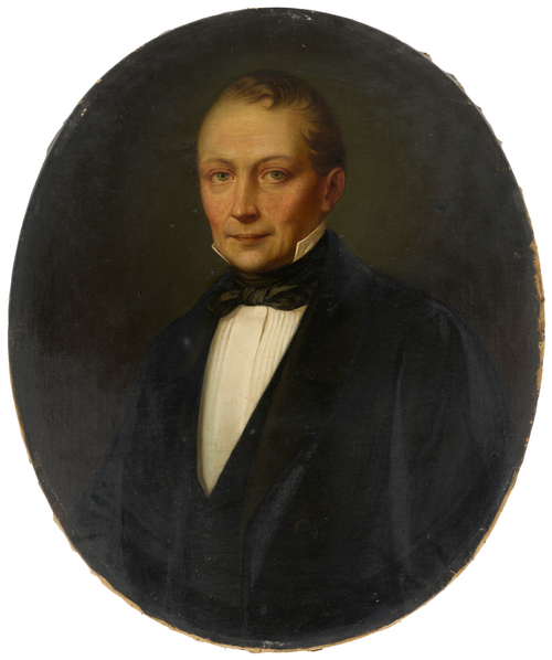 Portrait de Joseph Alexander Krebs III, 1864, Dominik Weber