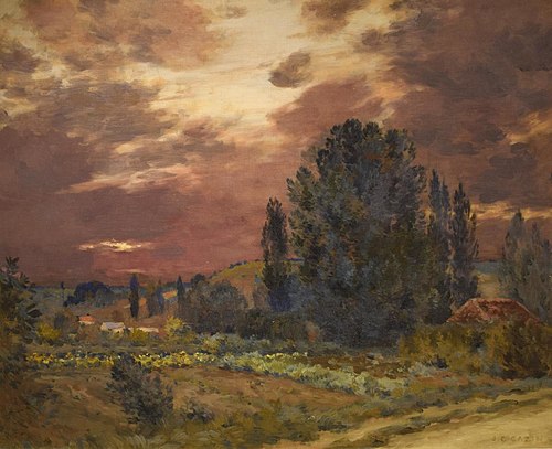 The Approaching Storm, , Jean-Charles Cazin