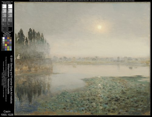 Mist on the River, 1889, Jean-Charles Cazin