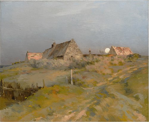 Moonrise, , Jean-Charles Cazin