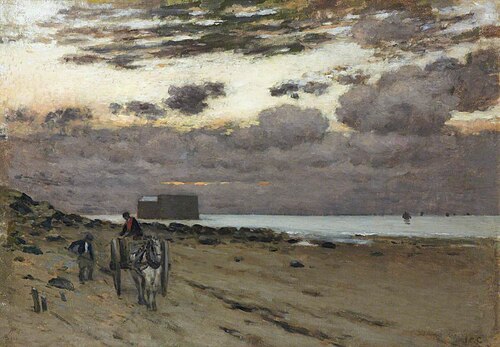 Gathering Seaweed, , Jean-Charles Cazin