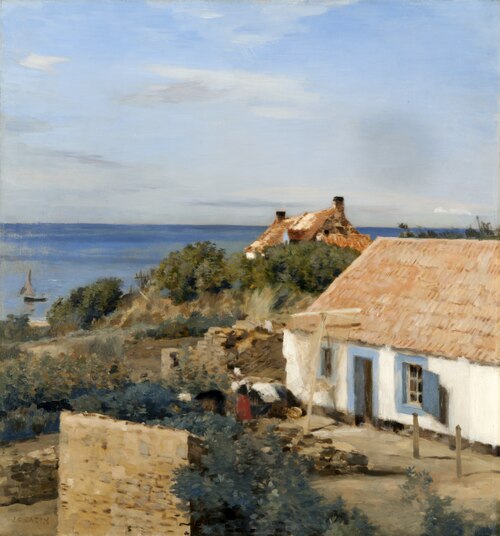 French Landscape, 1890, Jean-Charles Cazin