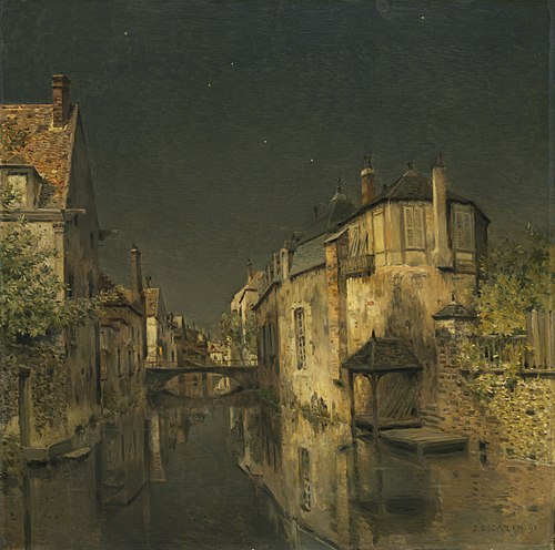 Minuit, 1891, Jean-Charles Cazin