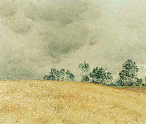 The Barleyfield, , Jean-Charles Cazin