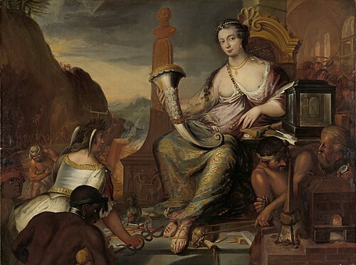 Allégorie de la monnaie, 1689, Romeyn de Hooghe
