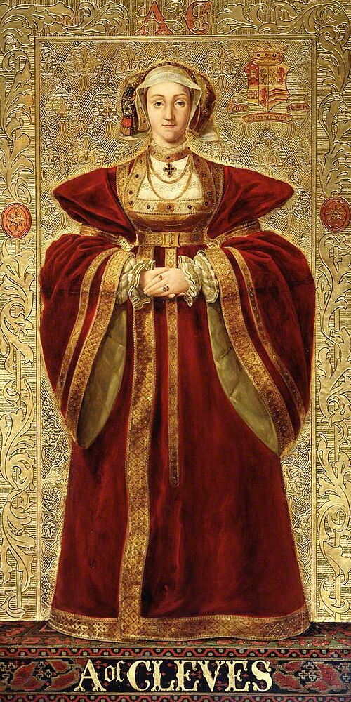 A. of Cleves (Anne of Cleves), 1857, Richard Burchett