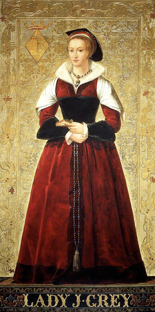 Lady J. Grey (Lady Jane Grey), 1857, Richard Burchett