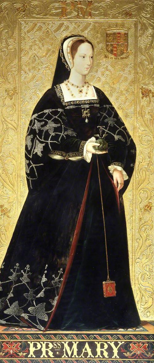 Prss. Mary (Princess Mary, Wife of Louis XII), 1857, Richard Burchett