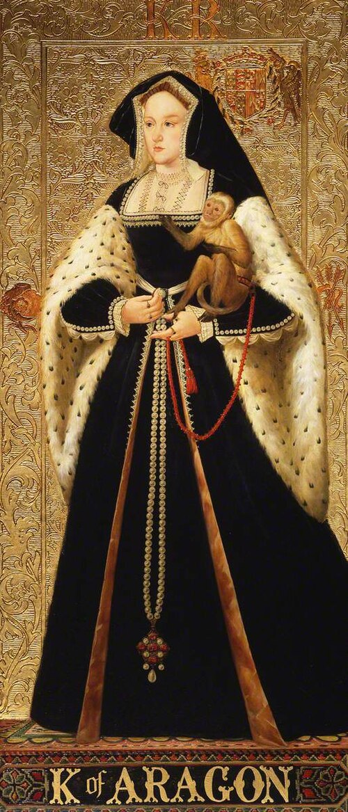 K. of Aragon (Katherine of Aragon), 1857, Richard Burchett