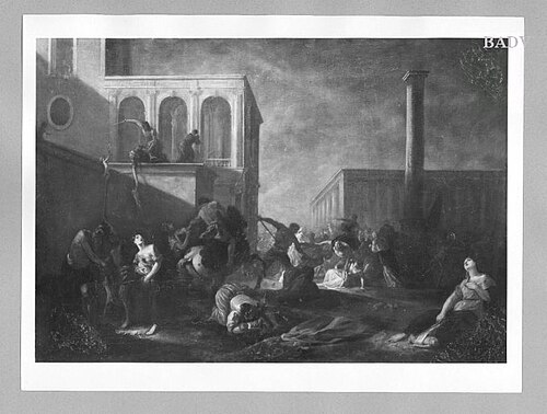 Murder of the children of Bethlehem, 1634, Johann Heinrich Schönfeld
