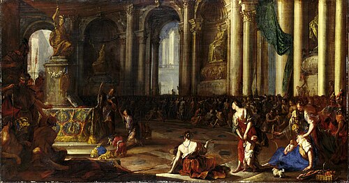 Hannibal Swears Eternal Hatred for the Romans, 1660, Johann Heinrich Schönfeld