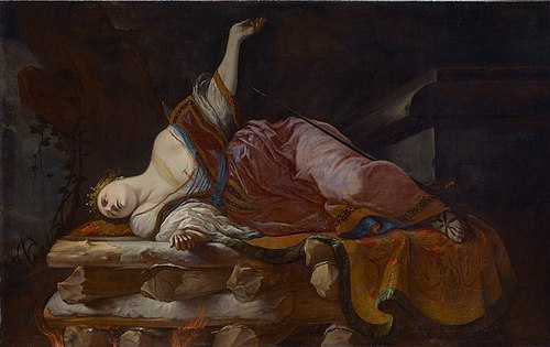 Dido on the Pyre, 1655, Johann Heinrich Schönfeld