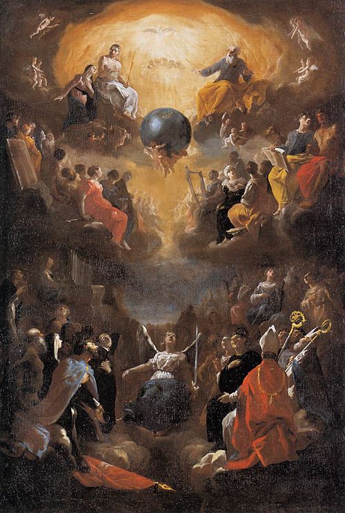 L'Adoration de la sainte Trinité, 1640, Johann Heinrich Schönfeld