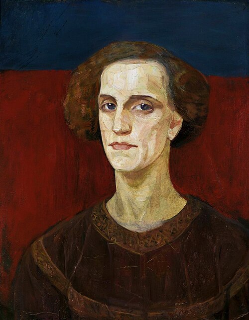 Portrait of a man in Renaissance type, 1901, Anna Berent