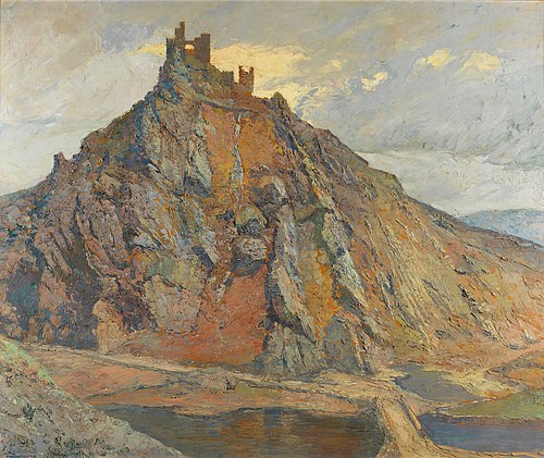 Nido de águilas, 1920, Carlos Lezcano
