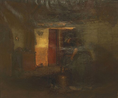 Larens binnenhuis, , Hendrik Theodorus De Court Onderwater