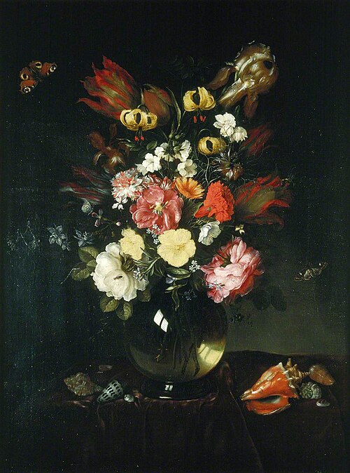 Vase and Flowers, 1655, Pieter van de Venne