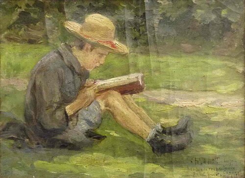 Gustave Georges Toudouze enfant, 1886, Richard Louis Richon-Brunet