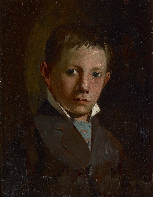Head of a Boy, , John Washington Love