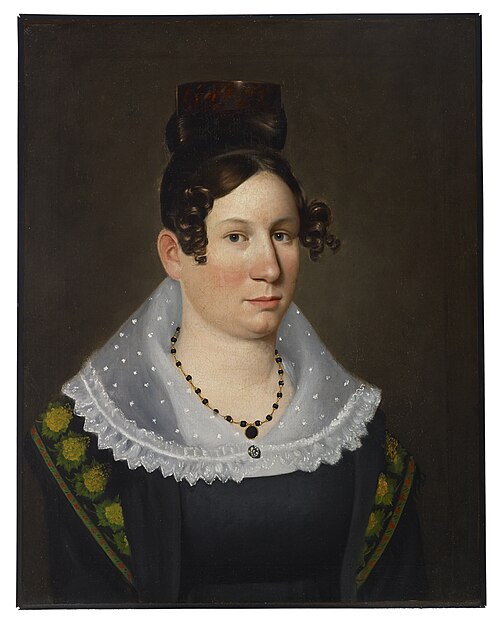 Portrait of Mrs. John H. Sanders, , Alexander Bradford