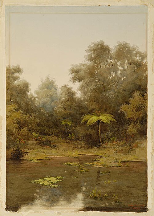 A Bush Pool, , Edward Payton