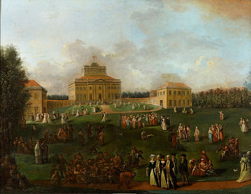 Farmstead of P. G. Demidov Sivoritsy near St. Petersburg, 1790, Ivan Tankov