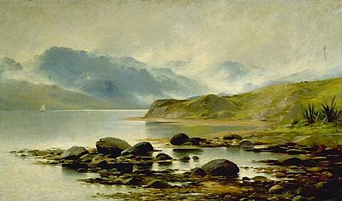 Early Morning, Whangarei, 1899, Thomas Drummond