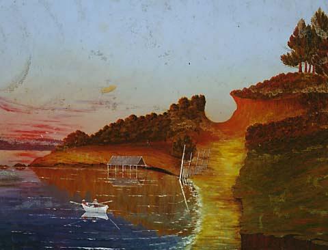The Cutting, Bucklands Beach, 1900, Arthur Morrow