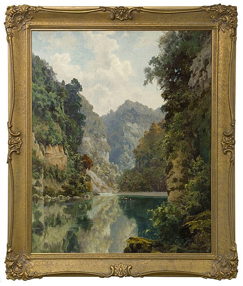 The Whanganui River, , Charles Howorth