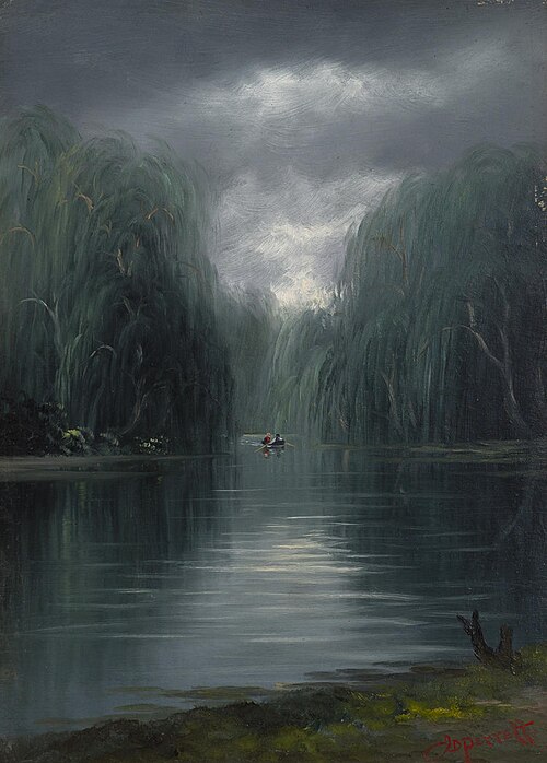 Untitled (Lake scene), , John Douglas Perrett