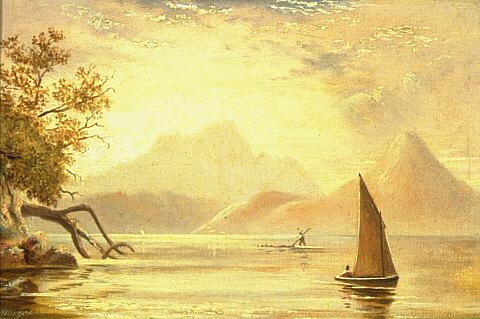 Tara Tara Mountain, Whangaroa Harbor, 1884, Eden Bleazard