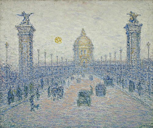 The Invalides Bridge, Paris, , Frederick Foottet