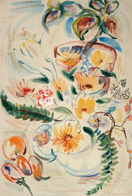 Fruit and Flowers, 1951, Gabrielle Hope