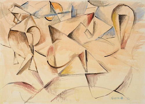 Lake Horses, 1954, Gabrielle Hope