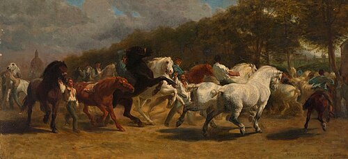 The Horse fair, , Mary Morton