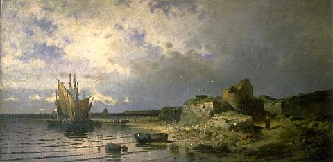 Fort Keruba, Coast of Esthland, Baltic Sea; Destroyed by the British in 1854, 1876, Paul von Tiesenhausen