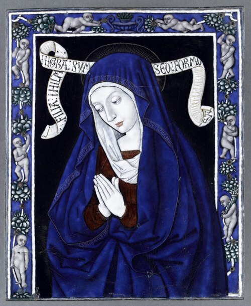 La Vierge en oraison, , Jean Pénicaud I