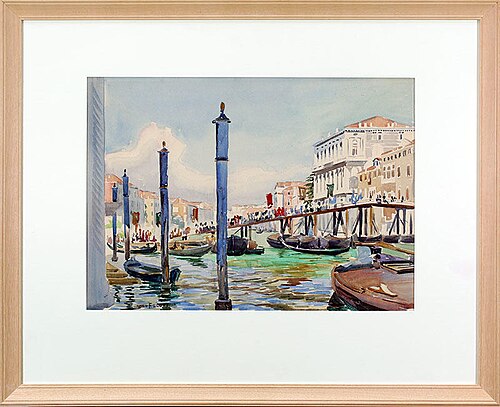 Loading Gondolas, Venice, , James Scott
