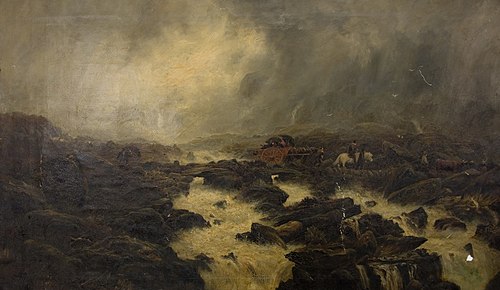 The Rough Road to the Fair, 1874, Robert Dobson