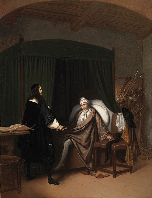 Anno 1672. De gebroeders De Witt in de Gevangenpoort, 1850, Jacobus Ludovicus Cornet