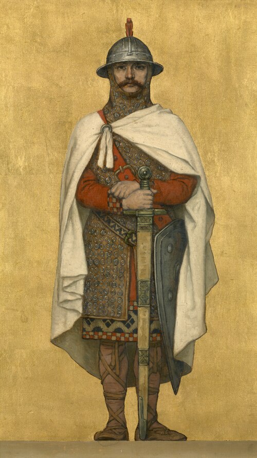 Baldwin I of Constantinople, 1889, Albrecht De Vriendt