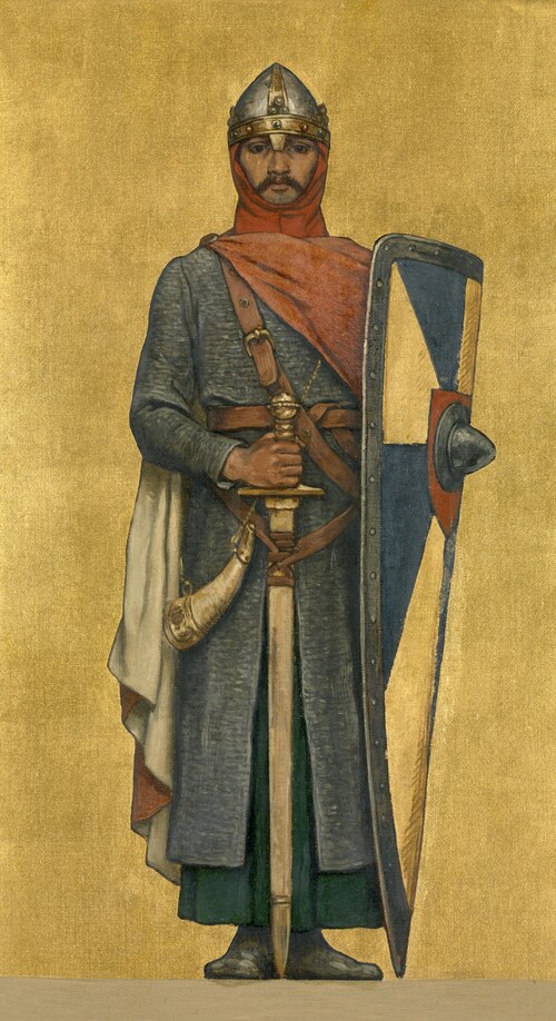 Thierry of Alsace, 1889, Albrecht De Vriendt