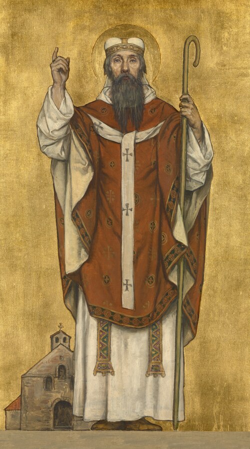 Saint Boniface of Mainz, 1889, Albrecht De Vriendt