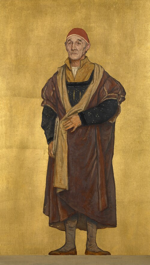 The Painter Gerard David, 1889, Albrecht De Vriendt
